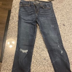 Dark blue skinny jeans